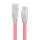 Kabel VIGGO DESIGN USB - USB-C VIGGO 1m Różowy